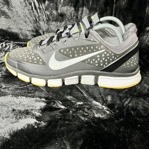 Nike Free Trainer 7.0 524311-031 Mens 9 Running Shoes Black Gray Lace Up Sneaker